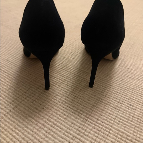 SCHUTZ Lou Black Suede Heels - Picture 4 of 8